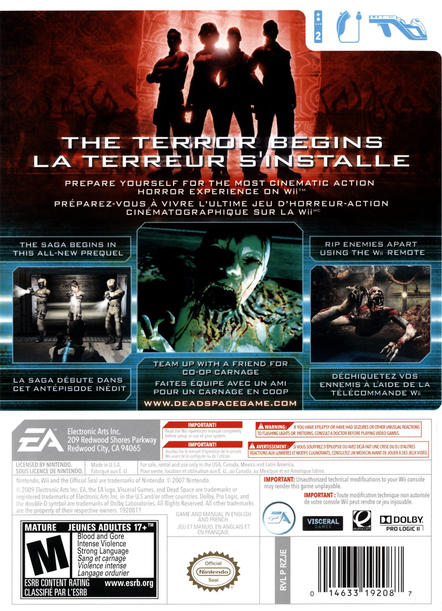 Dead Space Extraction - Wii