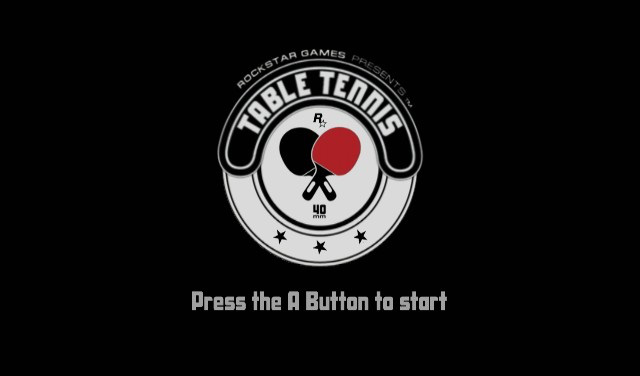 Table Tennis - Wii