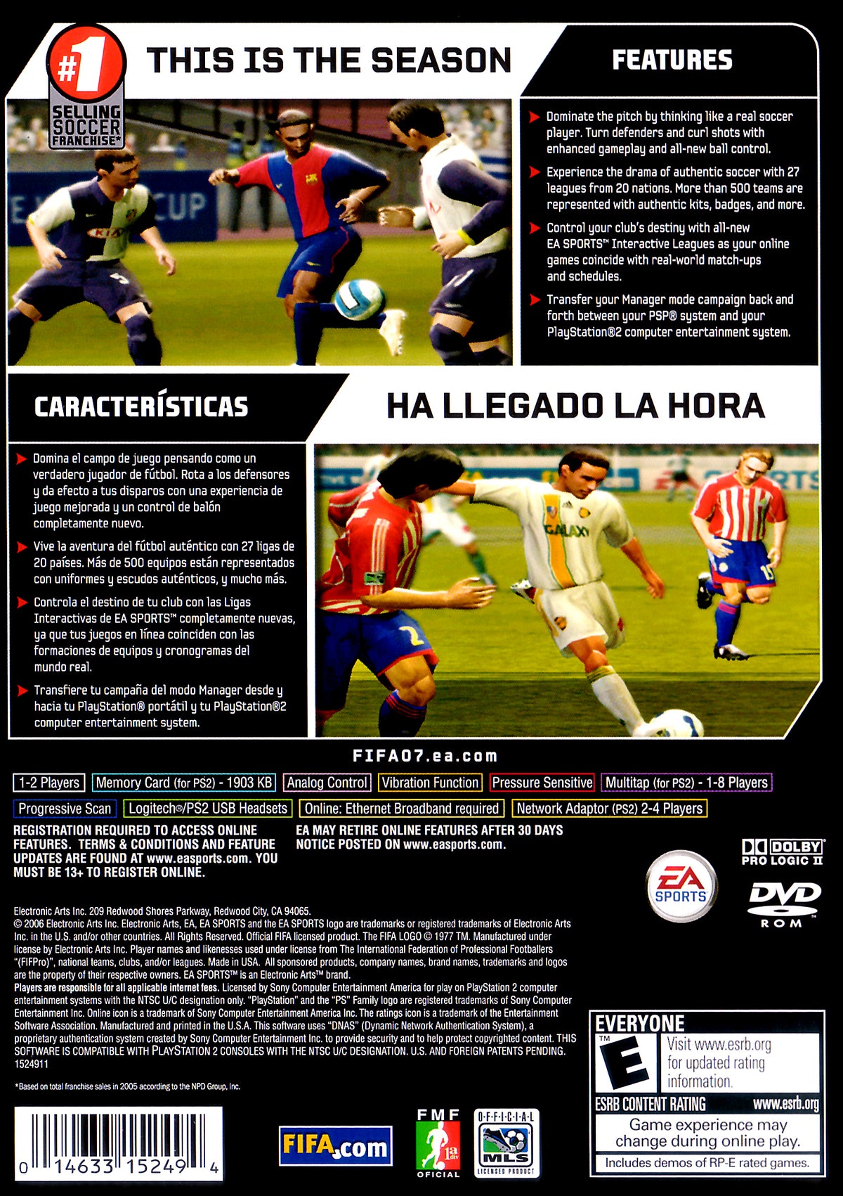 FIFA 07 - Playstation 2