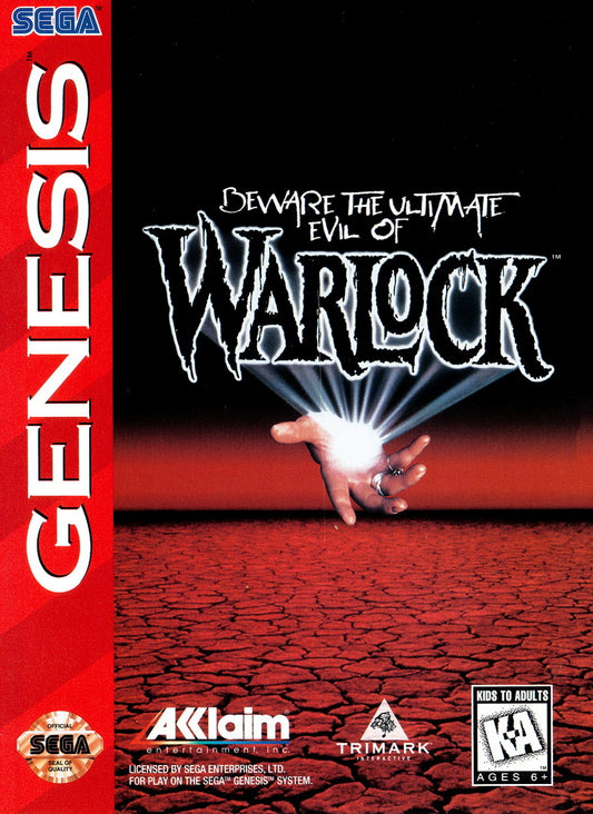 Warlock - Sega Genesis - Retro Island Gaming