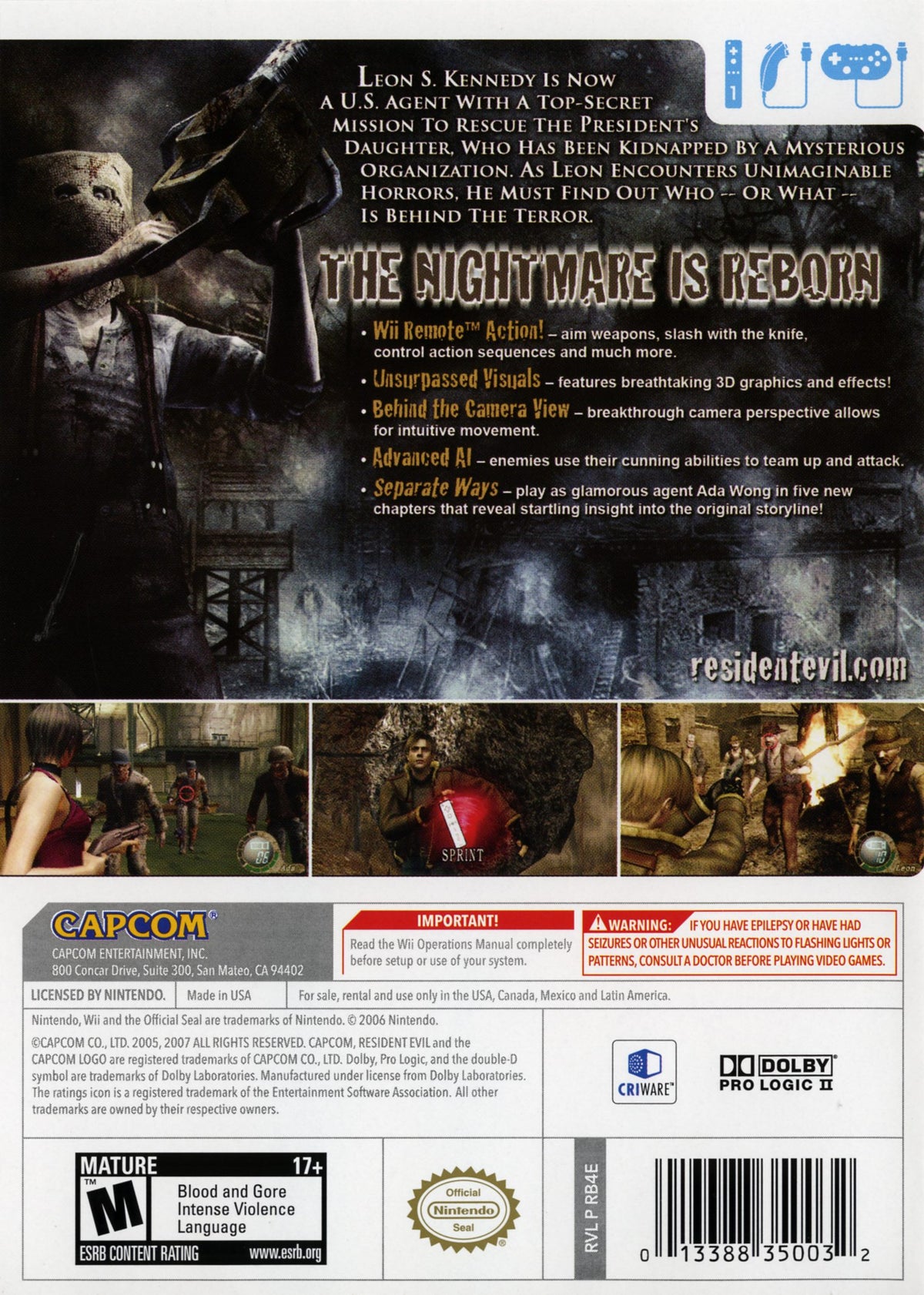 Resident Evil 4 - Wii