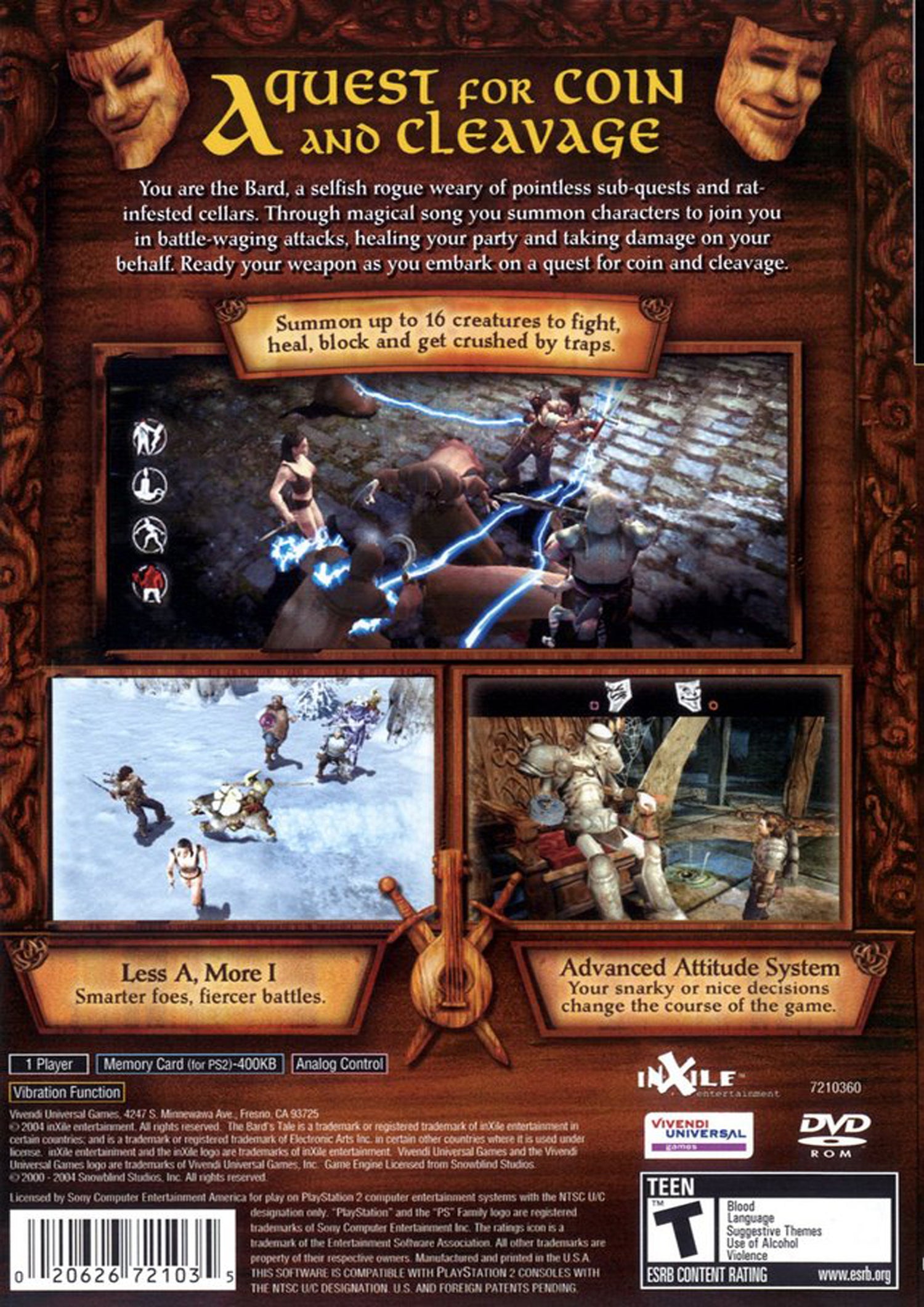 Bard's Tale - Playstation 2