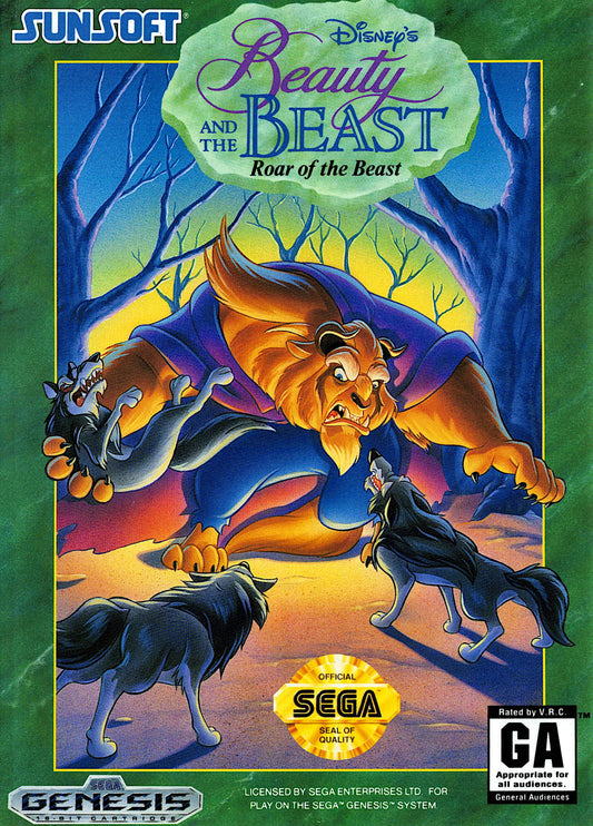 Beauty and the Beast: Roar of the Beast - Sega Genesis - Retro Island Gaming