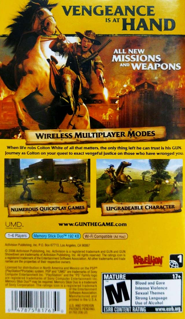 Enfrentamiento de armas - PSP