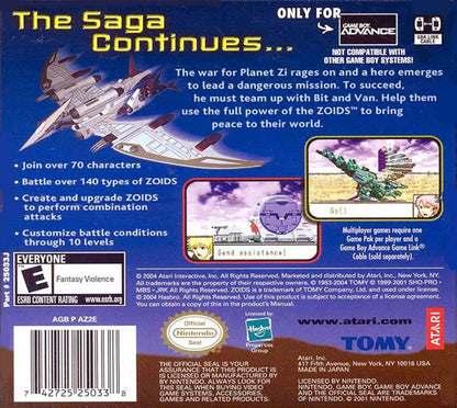 Zoids Legacy - GameBoy Advance