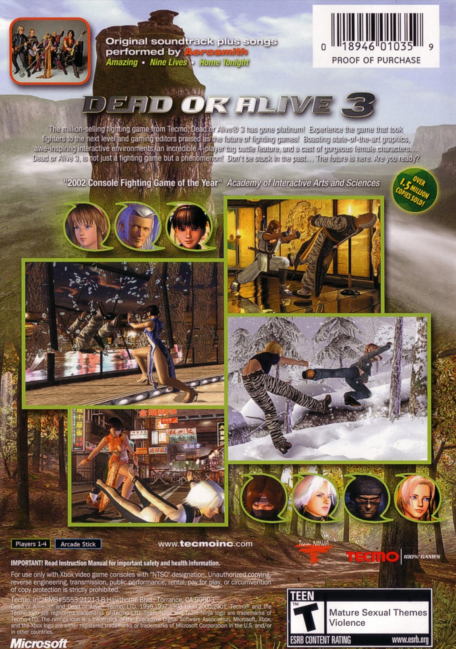 Dead or Alive 3 - Xbox