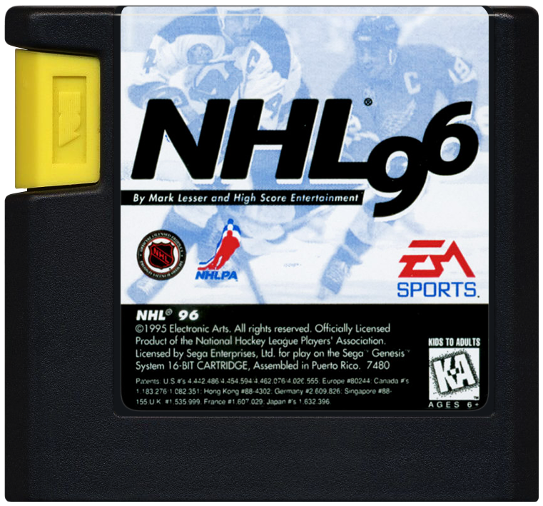 NHL 96 - Sega Genesis - Retro Island Gaming