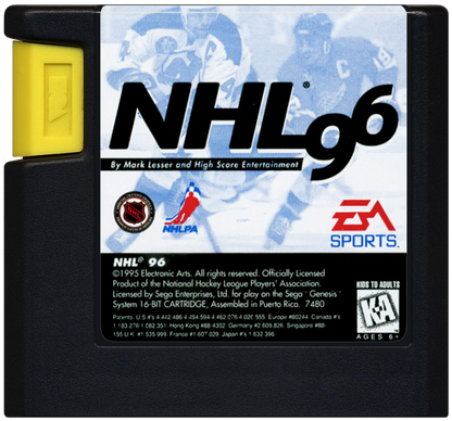 NHL 96 - Sega Genesis - Retro Island Gaming