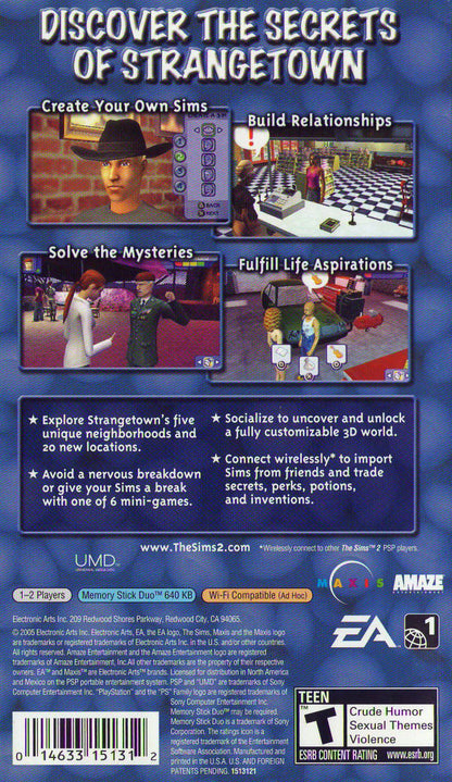 The Sims 2 - PSP - Retro Island Gaming