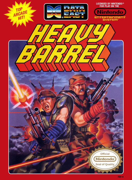 Heavy Barrel - NES - Retro Island Gaming