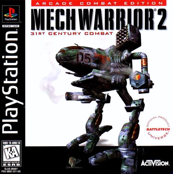 Mechwarrior 2 - Playstation - Retro Island Gaming