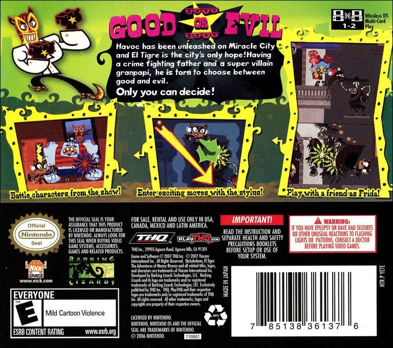 El Tigre - Nintendo DS - Retro Island Gaming