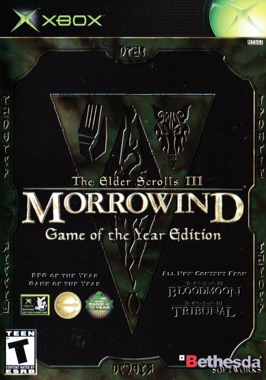 Elder Scrolls III Morrowind [Game of the Year] - Xbox - Retro Island Gaming