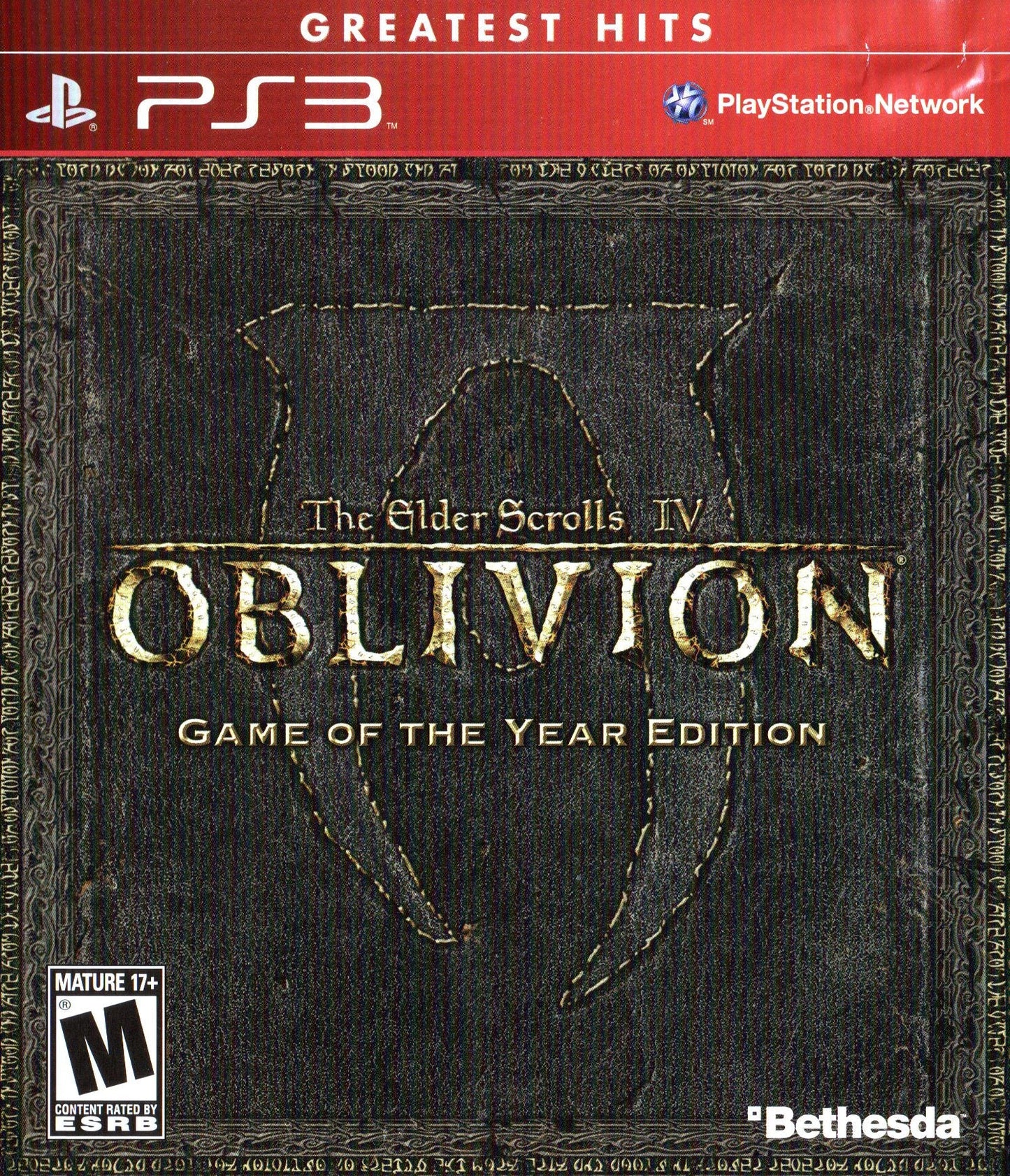 Elder Scrolls IV Oblivion Game of the Year [Greatest Hits] - Playstation 3 - Retro Island Gaming