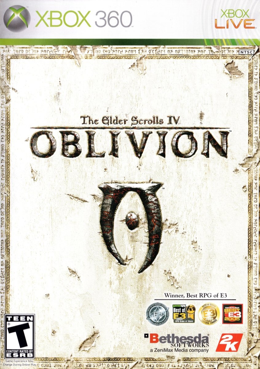Elder Scrolls IV Oblivion - Xbox 360 - Retro Island Gaming