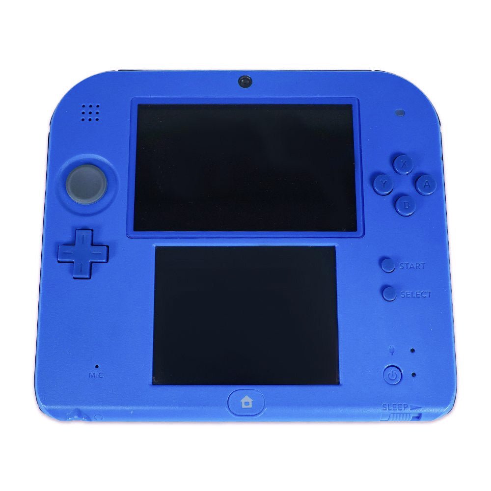Electric Blue Nintendo 2DS System - Certified Tested & Cleaned - Retro Island Gaming