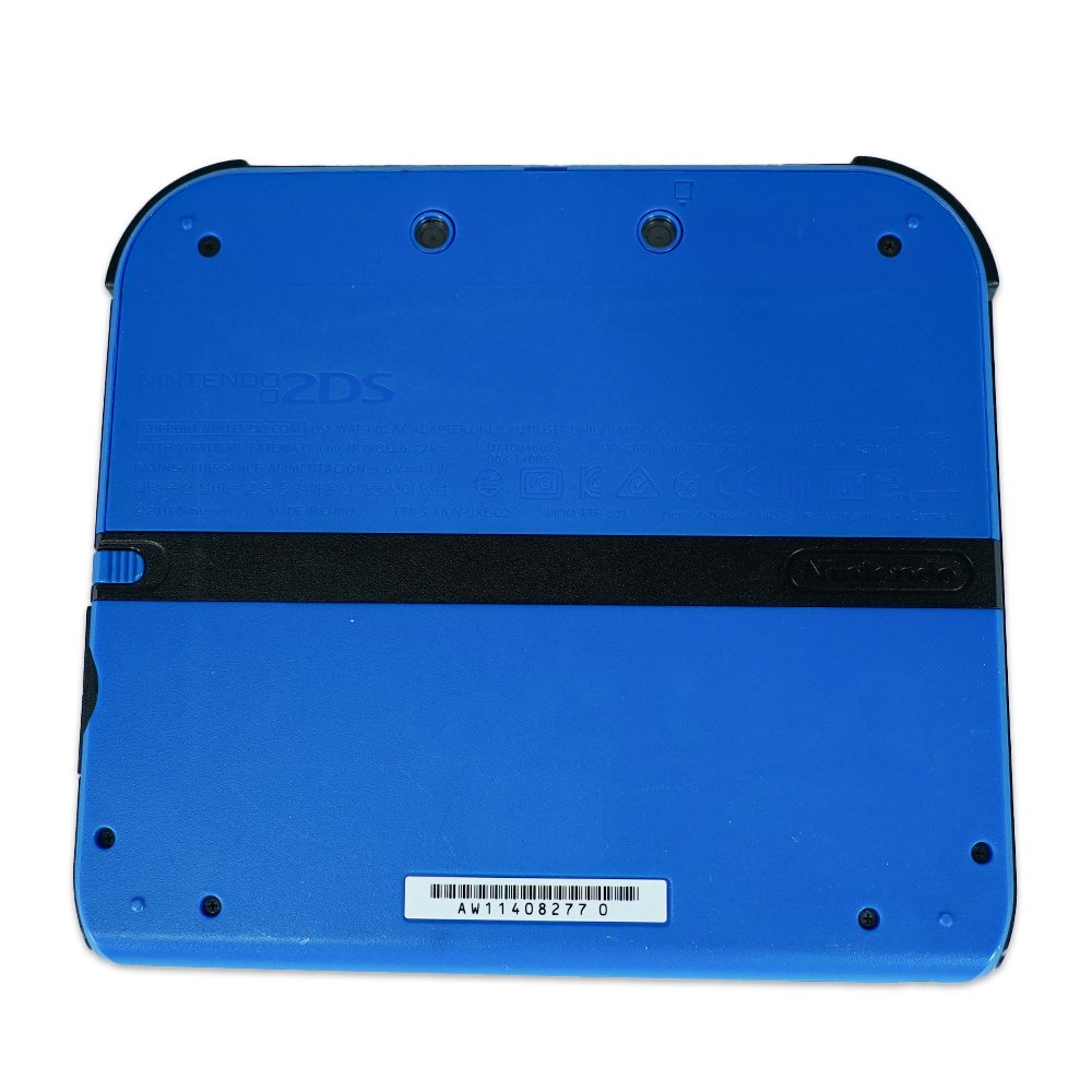 Electric Blue Nintendo 2DS System - Certified Tested & Cleaned - Retro Island Gaming