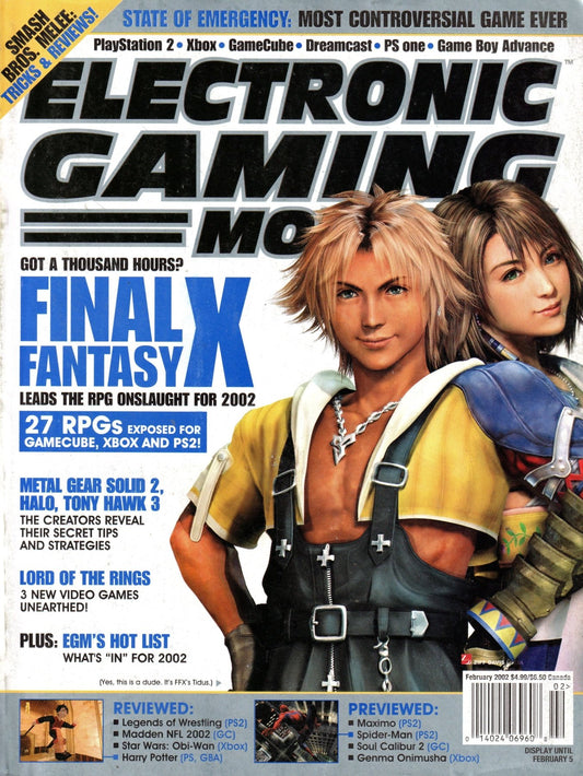 Electronic Gaming Monthly: February 2002, Volume 151 - Magazine - Retro Island Gaming