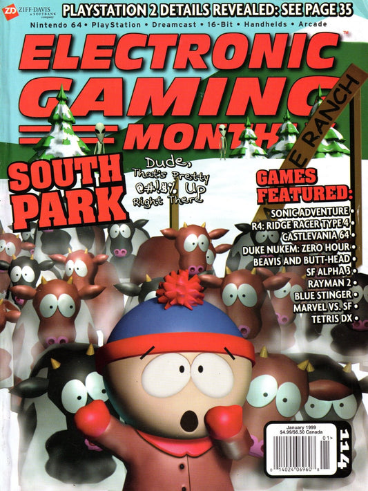 Electronic Gaming Monthly: January 1999, Volume 114 - Magazine - Retro Island Gaming