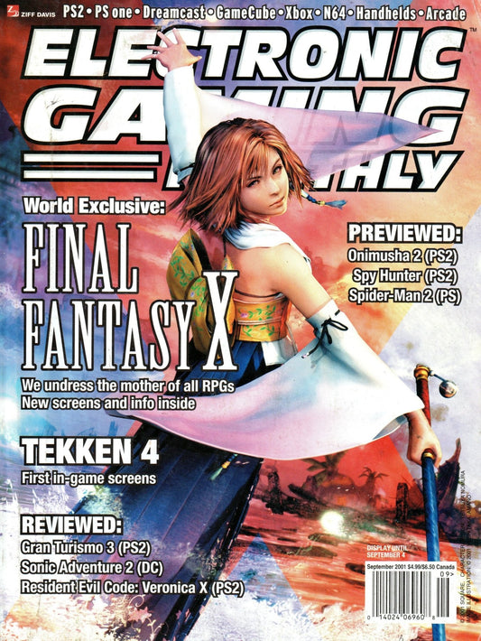 Electronic Gaming Monthly: September 2001, Volume 146 - Magazine - Retro Island Gaming