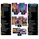 Elestrals Trading Card Game: Firestorm Hestia vs. Poseidon Double Starter Deck Bundle with 4 Packs - Retro Island Gaming