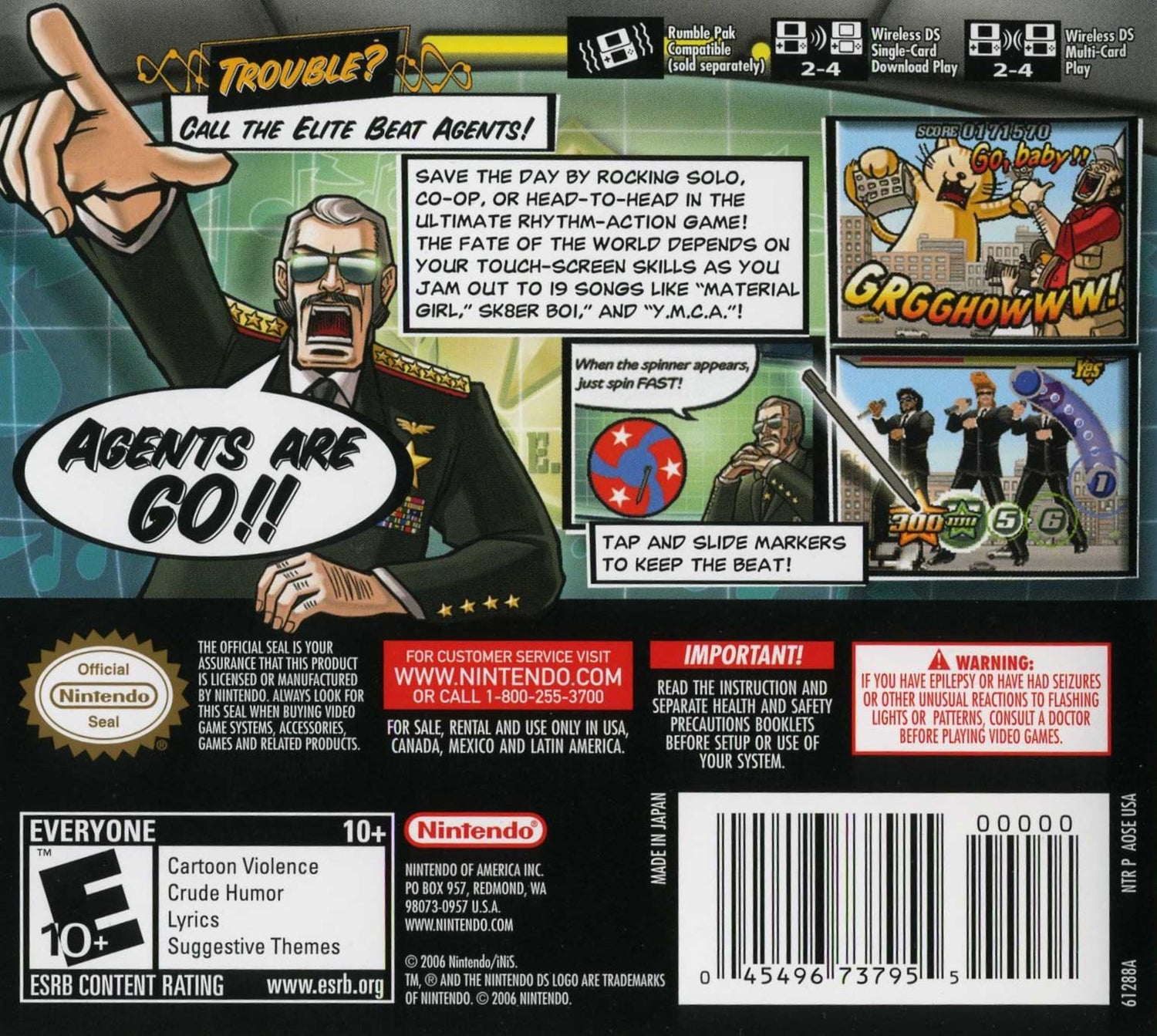 Elite Beat Agents - Nintendo DS - Retro Island Gaming