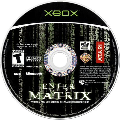 Enter the Matrix - Xbox - Retro Island Gaming