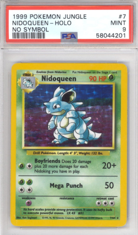 Error Card: Nidoqueen #7 - Pokemon Jungle - Retro Island Gaming