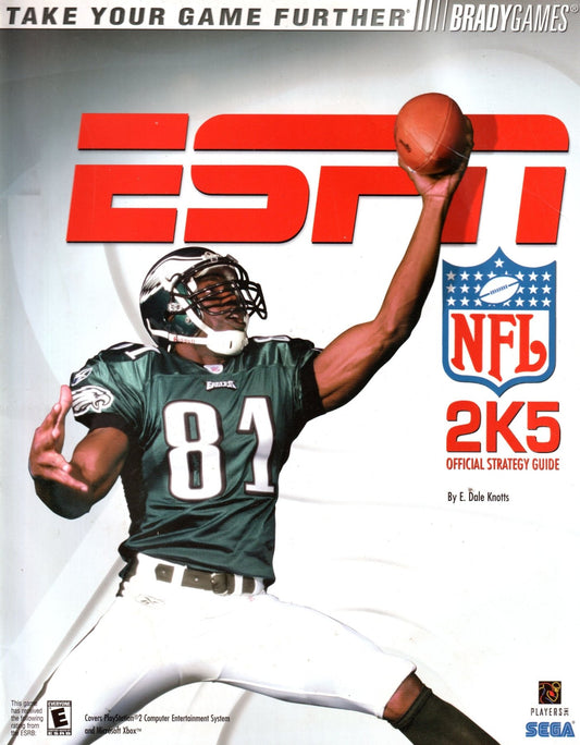 ESPN NFL 2K5 Official Strategy Guide - Guide Book - Retro Island Gaming