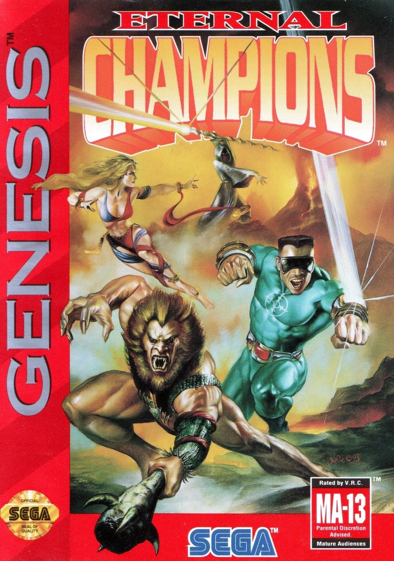 Eternal Champions - Sega Genesis - Retro Island Gaming