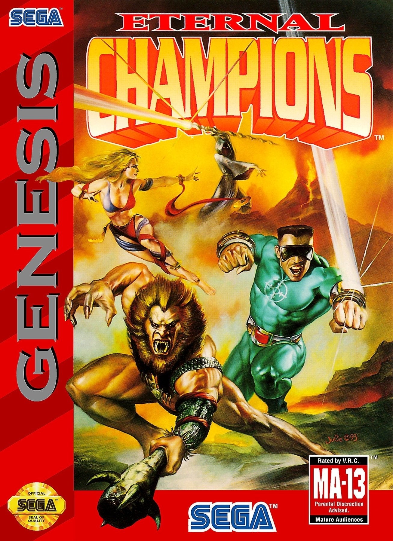 Eternal Champions - Sega Genesis - Retro Island Gaming