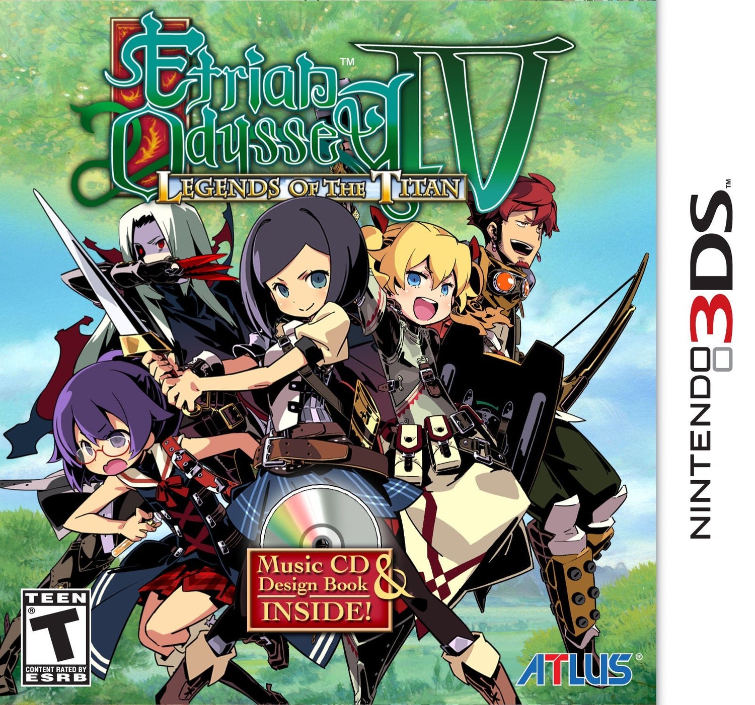 Etrian Odyssey IV: Legends Of The Titan [Limited Edition] - Nintendo 3DS - Retro Island Gaming