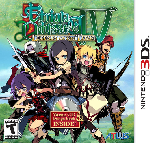 Etrian Odyssey IV: Legends Of The Titan [Limited Edition] - Nintendo 3DS - Retro Island Gaming