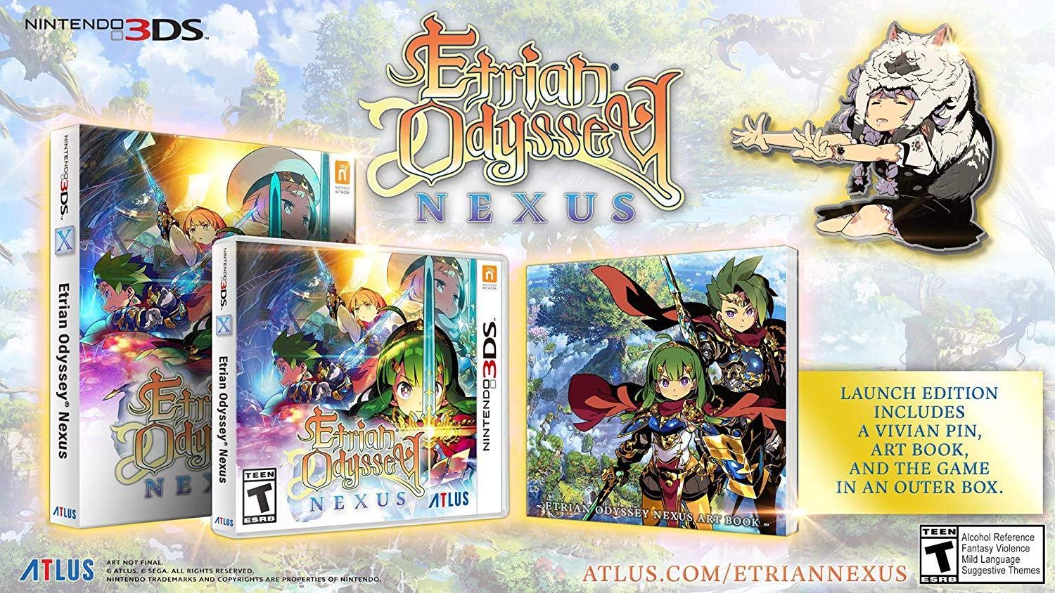 Etrian Odyssey Nexus [Launch Edition] - Nintendo 3DS - Retro Island Gaming