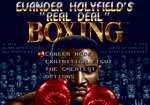 Evander Holyfield's Real Deal Boxing - Sega Genesis - Retro Island Gaming