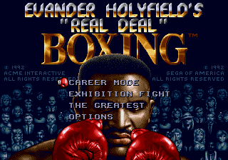 Evander Holyfield's Real Deal Boxing - Sega Genesis - Retro Island Gaming