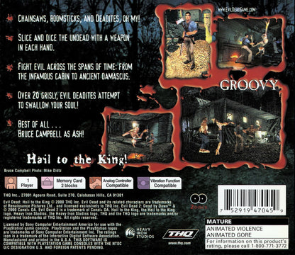 Evil Dead Hail to the King - Playstation - Retro Island Gaming