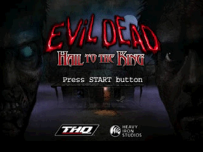 Evil Dead Hail to the King - Playstation - Retro Island Gaming