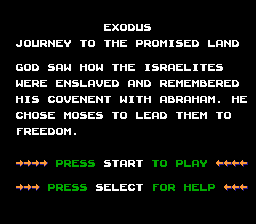 Exodus Journey to the Promised Land - NES - Retro Island Gaming