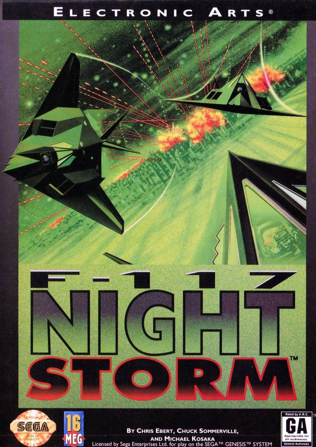 F - 117 Night Storm - Sega Genesis - Retro Island Gaming