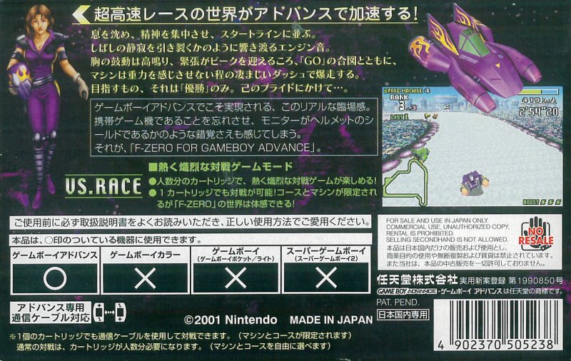 F - Zero - JP GameBoy Advance - Retro Island Gaming