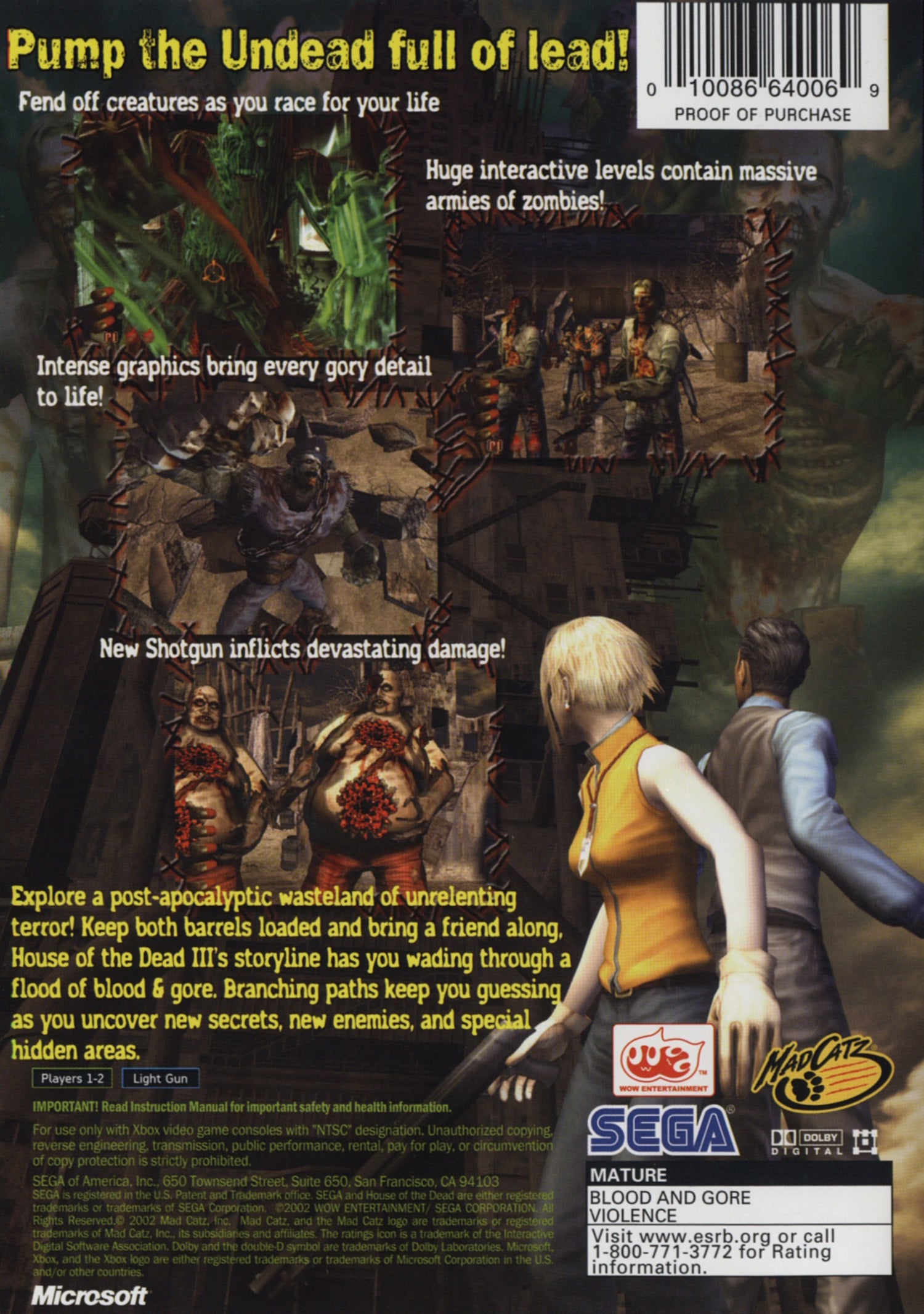 House of the Dead 3 - Xbox