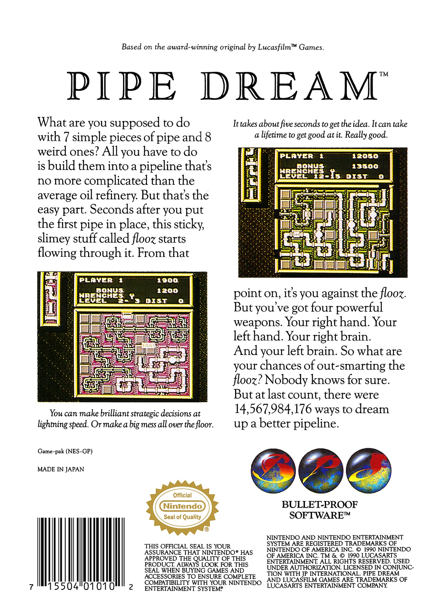 Pipe Dream - NES