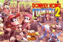 Donkey Kong Country 2 - GameBoy Advance