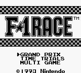 F1 Race - GameBoy - Retro Island Gaming
