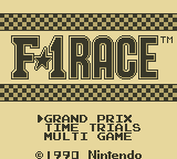 F1 Race [Player's Choice] - GameBoy - Retro Island Gaming