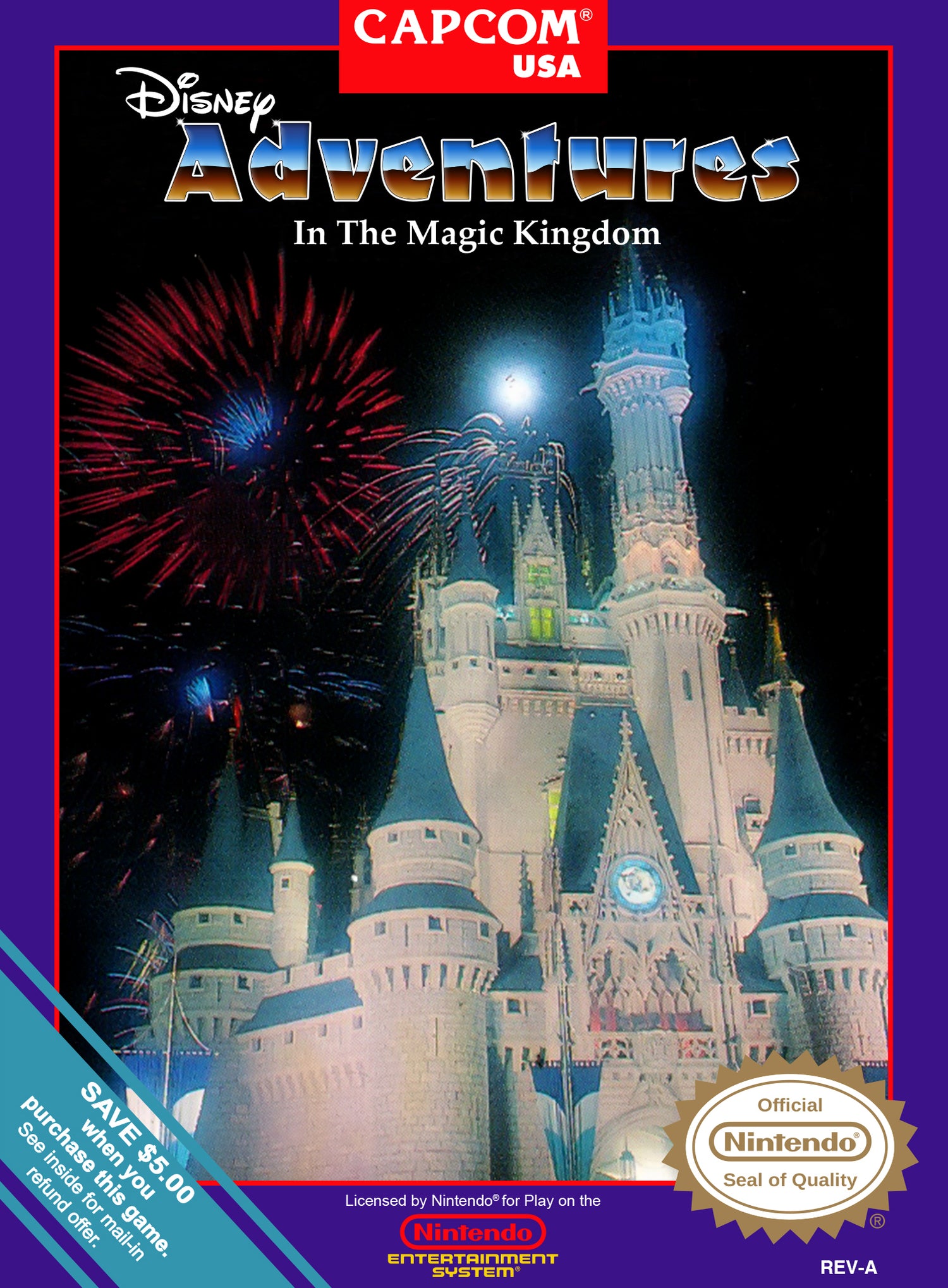 Adventures in the Magic Kingdom - NES