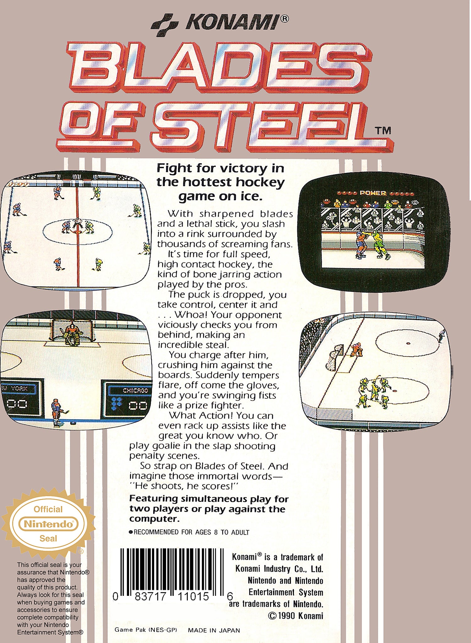 Blades of Steel - NES
