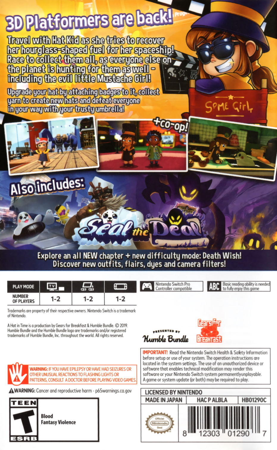 A Hat in Time - Nintendo Switch