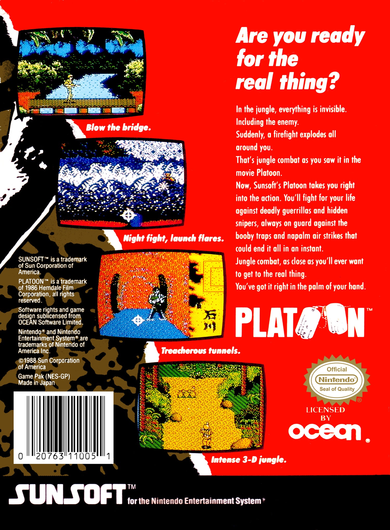 Platoon - NES